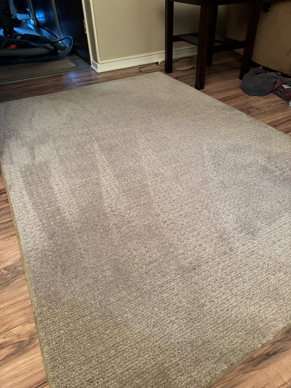 After: The same area rug after cleaning