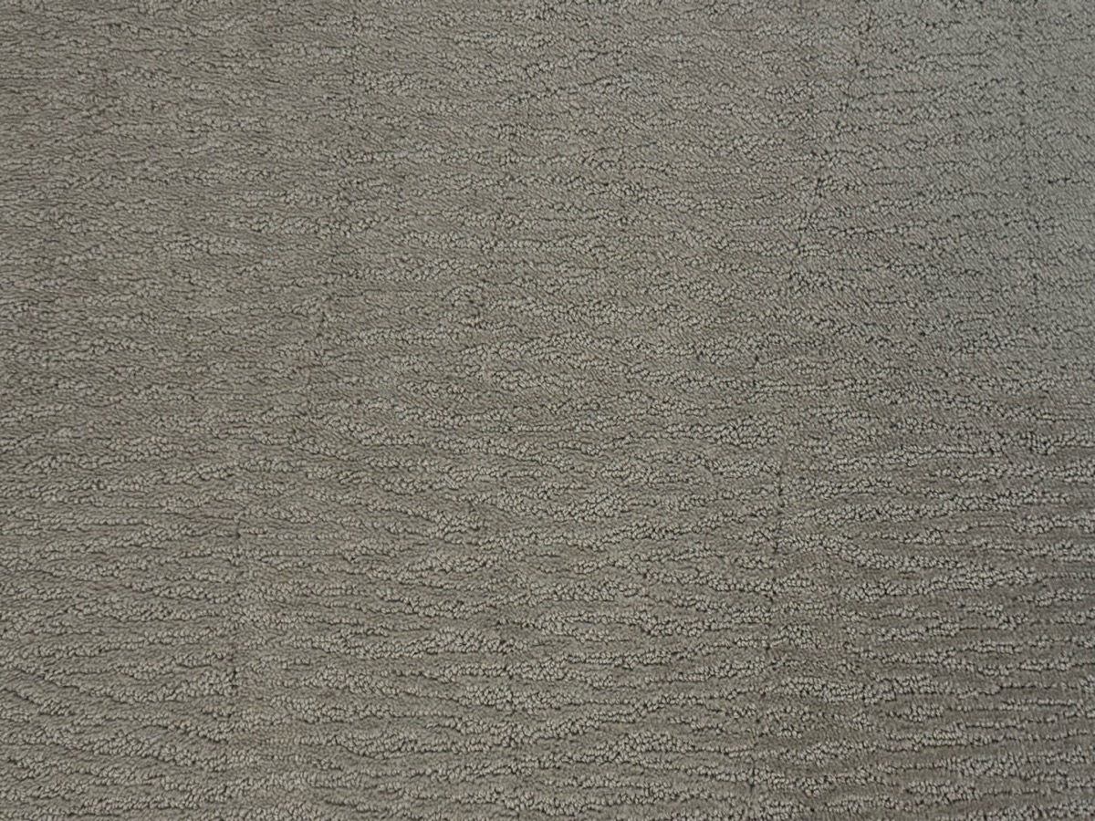 After: The same gray carpet after treatment