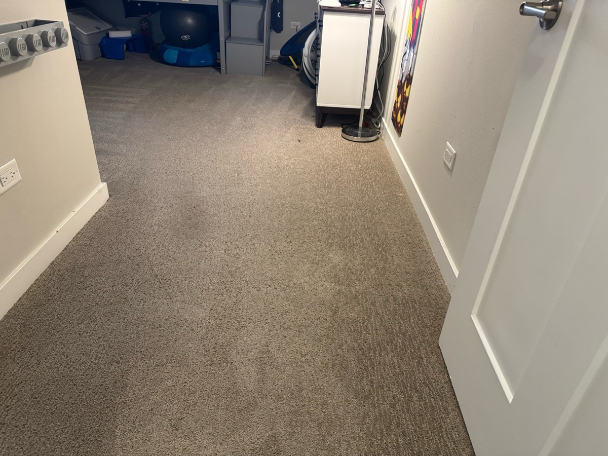 After: The same entrance after cleaning